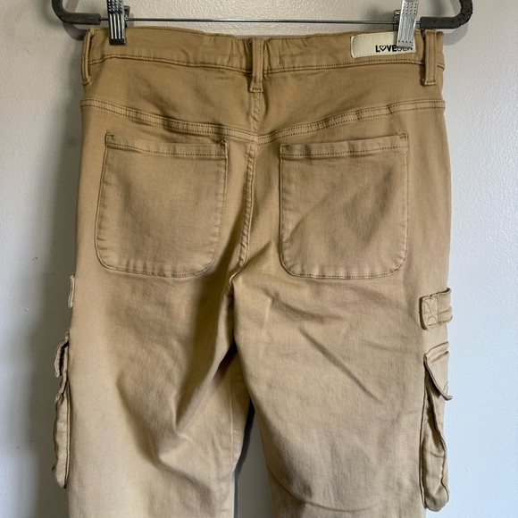 Lovegen Baggy Cargo Pants Gorpcore Tech Outdoor Streetwear Y2K Women’s Sz 11/31 - Picture 6 of 13